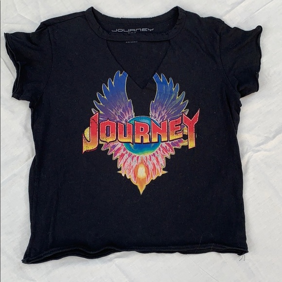 Cut out black tee shirt - Picture 1 of 2